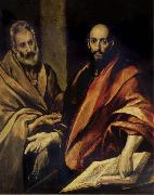 El Greco St Peter and St Paul France oil painting artist